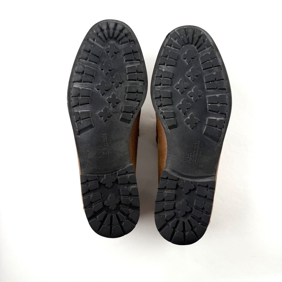 Allen Edmonds Fiesole Brown Slip On Loafers 8.5 D Includes pair of AE Shoe Bags - Picture 13 of 16